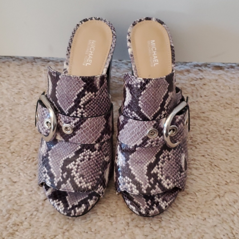 Michael Kors Snake Skin Heels